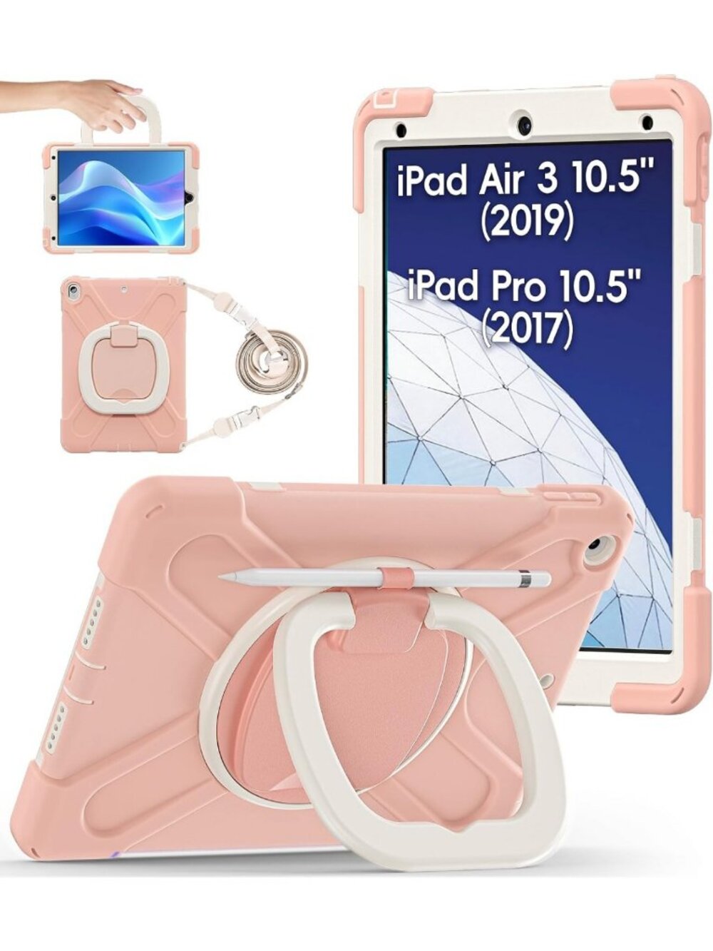 Shockproof iPad Air 3 & Pro 10.5" Case - Durable, Lightweight, Drop-Resistant